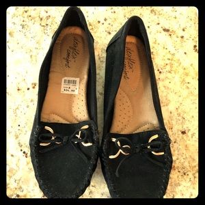 Black Suede Loafers